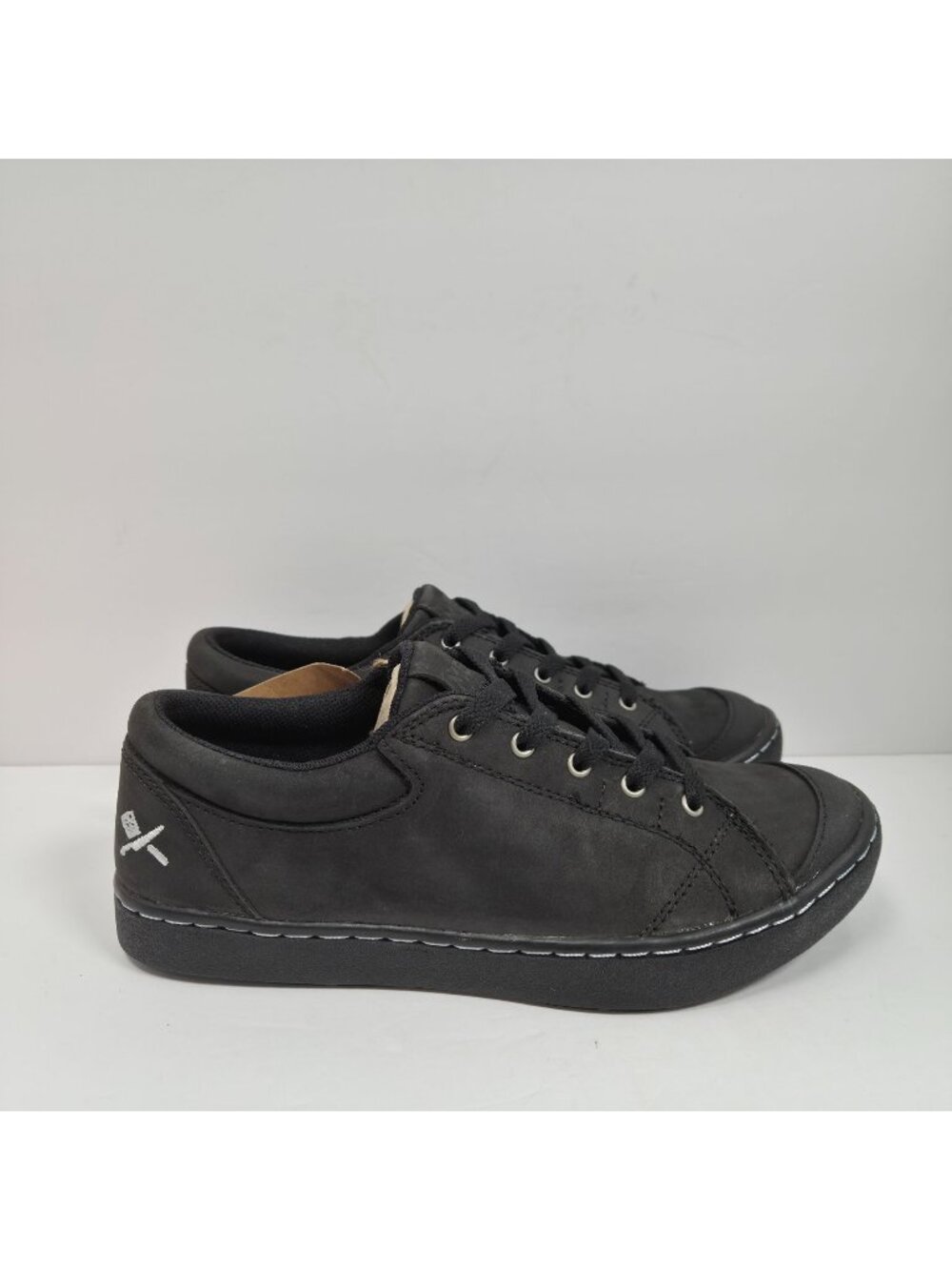 Mozo Maven Women's Black Leather Oil-Slip Resistant Work Shoes US Size 7 NWT